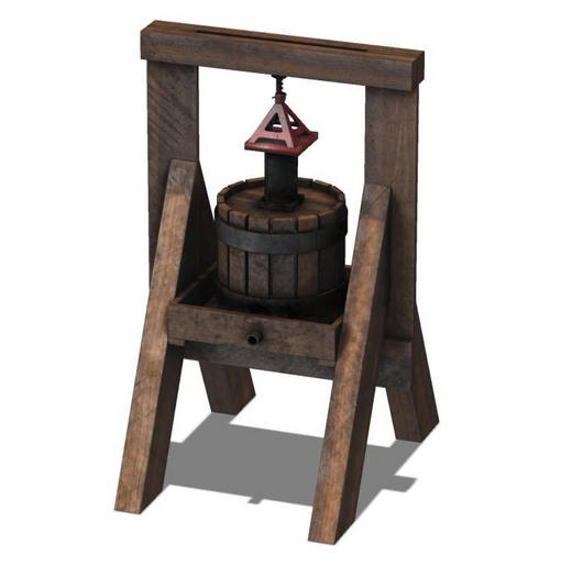 Second Life Marketplace [IK] Harvest Time Cider Press RARE